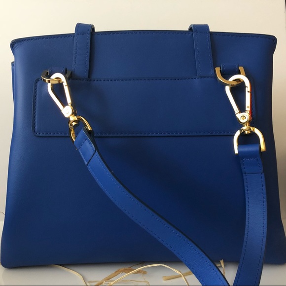 Mansur Gavriel Calf Mini Lady Bag - Royal Blue - Picture 6 of 7